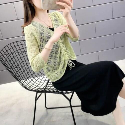 2021 Spring Summer Thin Pullover Female Knit Sweater Bat Sleeve V-neck Blouse Loose Women Dress Two 2 Piece Set Plus Size Y529