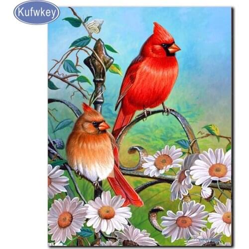 3d rhinestones Diamond vogels diamond painting embroidery full square/round diamond mosaic birds daisy animals home decoration
