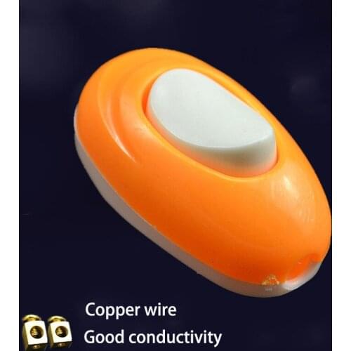 4 pcs Multifunctional bedside switch button rocker ship type midway line control single household single control