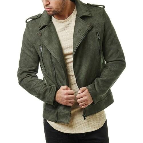 BAQGW Men's Suede Jackets