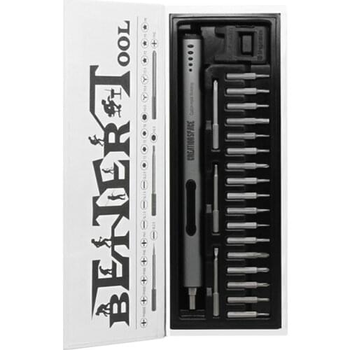 SEQURE ES-180 20 in 1 Mini Micro Electric screwdrive Screwdriver Set Large Capacity Power Multi-accessory Precision Power Tool