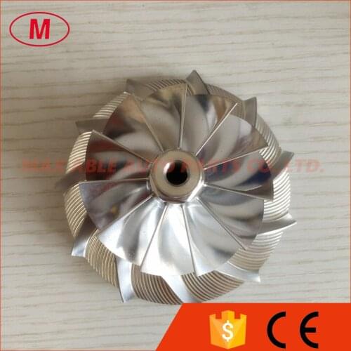 GT3782VAS 56.83/82.04mm 11+0 blades high performance billet/milling/aluminum compressor wheel 2003-2007 Powerstroke 743250-0014