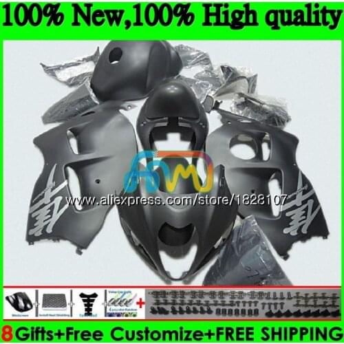 Hayabusa For SUZUKI GSX-R1300 GSXR 1300 1996 Matte black 1997 1998 1999 2000 2001 48BS.81 GSXR1300 96 97 98 99 00 01 Fairings