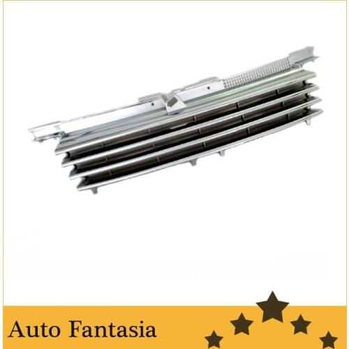 Chrome badgeless style front center grille for Volkswagen jetta / bora mk4 - Free shipping