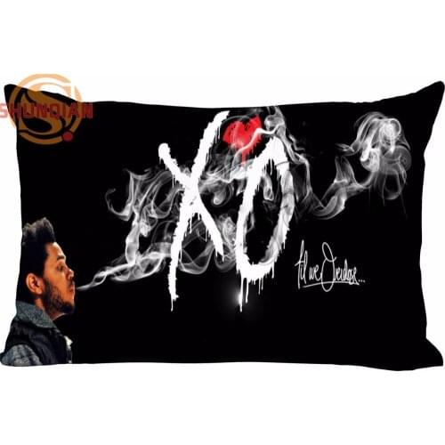 Hot Nice The Weeknd Rectangle Pillowcase zipper Wedding Custom Pillow Case For Bedroom A3.27#92