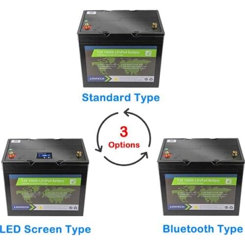 Lithtech Deep Cycle Rechargeable Lithium Ion Lifepo4 Solar Battery 12v 100ah Lithium Ion Battery 12v