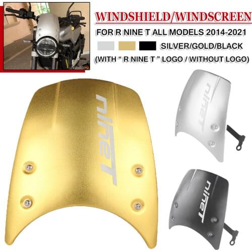 For BMW R9T R Nine T R NINET R 9 T Racer Pure 2014-2020 Motorcycle Parts Windshield Headlight Fairing Deflector Windscreen Cover