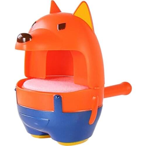 Bubble Machine Bubble Maker Toys Bubble Blower Funny Bath Toys for Kids Baby Infant Newborn Children Fox Bubble Machine