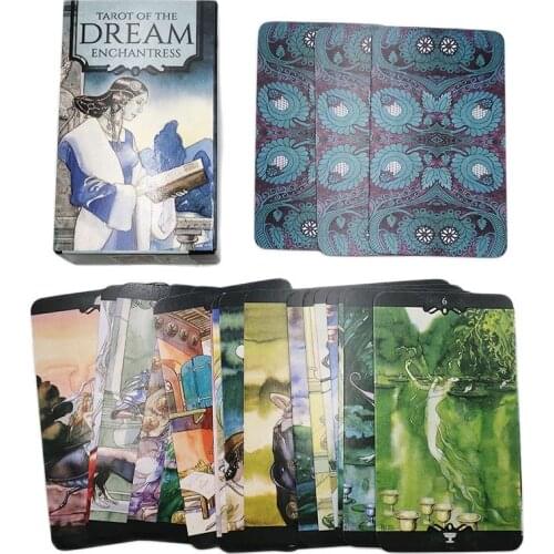 Dream Enchantress Tarot Cards Deck Family Friend Party Table Game 78 Card Divination Gameplay Entertainment Board Game