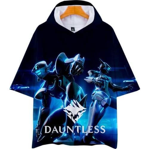 Leisure HIP HOP Dauntless 3D New Clothes summer Casual Cool t-shirts Women/Men Clothes tops hooded Short Sleeves tshirts