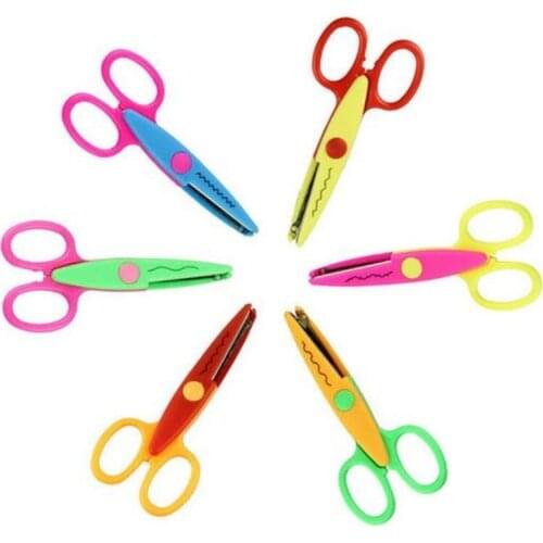 Arrival Design Decorative Wave Lace Edge Craft School Scissors DIY for Scrapbook Handmade Kids Artwork Card Safe
