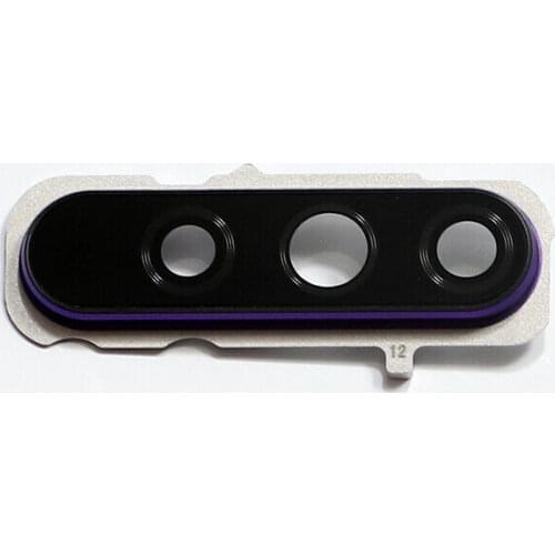 Original Honor20 Pro For Huawei Honor 20 Pro Camera Lens Glass With Frame Holder Repair Rear Housing Cover Replacement Parts