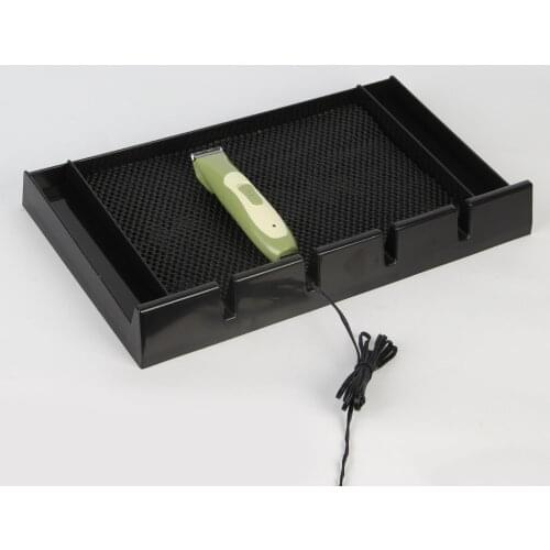 Barber Hair Station Tray Hair Straightener Organizer Rack W/ Suction Cup