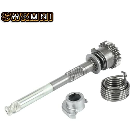 Lifan 125cc Motorcycle Kick Starter Spindle For Horizontal Kick Starter Engines Dirt Pit Bikes Parts Length 199.5mm 22 Tooths