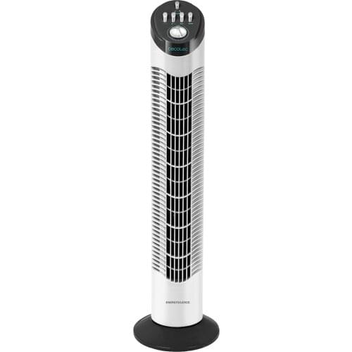 Cecotec EnergySilence 790-890 Skyline Tower Fan. 50 W, 30 ''(76cm) height, oscillating, copper Motor, 3 speeds