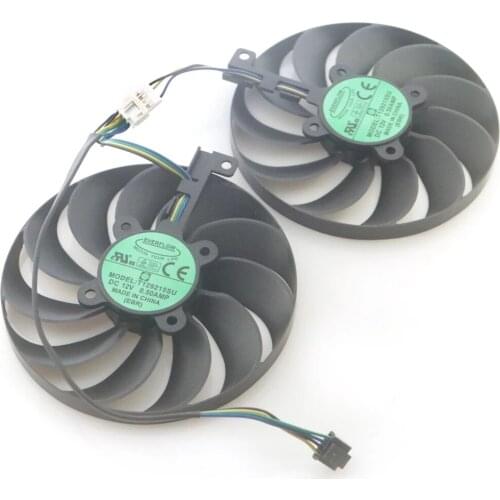 T129215SU 12V 0.50A 95mm For ASUS RX5600XT 5700 5700XT DUAL EVO OC Graphics Card Cooling Fan