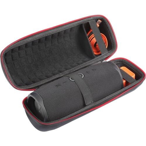 New EVA Hard Case for JBL Charge 4 Portable Bluetooth Speaker -Travel Protective Carrying Storage Bag Fits USB Cable and Charger
