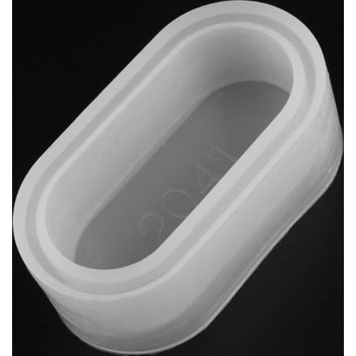 Handmade 3D Silicone Candle Soap Flower Pot Mold Casting Concrete Cup Mould Craft DIY Q84D