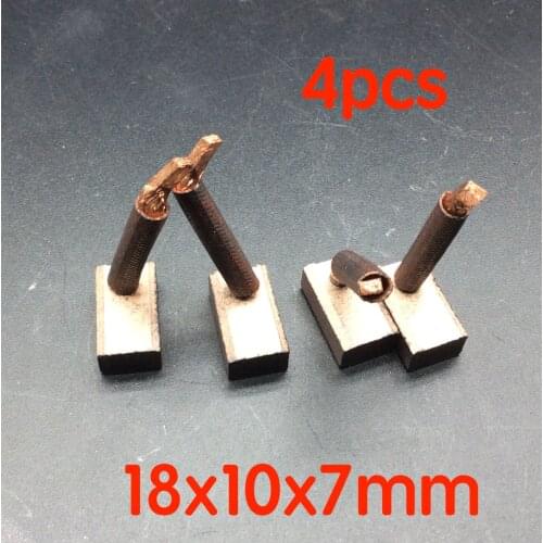 4pcs 18x10x7mm for Xiali car starter motor carbon brush electric brush