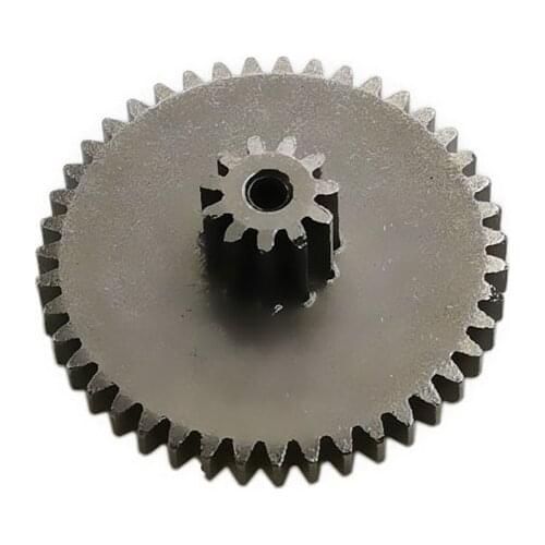 43112B 0.6M OD=27mm Duplicate Gear 43 Teeth+ 11 Teeth Hole 2mm Loose Fit Metal Reduction Pinion