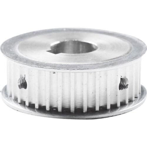 45Teeth HTD5M Synchronous Timing Pulley, Bore10/12/14mm, Width 15mm, 45T HTD5M Gear AF Keyway Timing Pulley, Bore Keyway