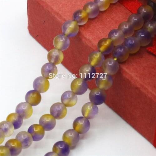 6 8 10mm Watermelon Tourmaline Accessories Crafts Loose DIY Round Beads Semi Finished Stone Jewelry Making Girls Christmas Gifts