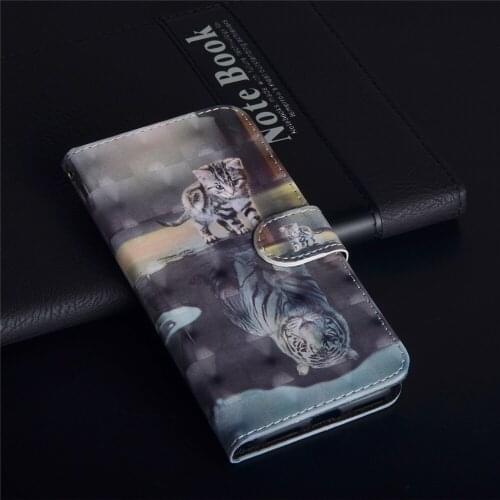 For Samsung Galaxy S8 / S8 Plus Case 3D Painting Flip Case For Samsung S8 / S8+ Cover PU Leather Wallet Case Funda Capa