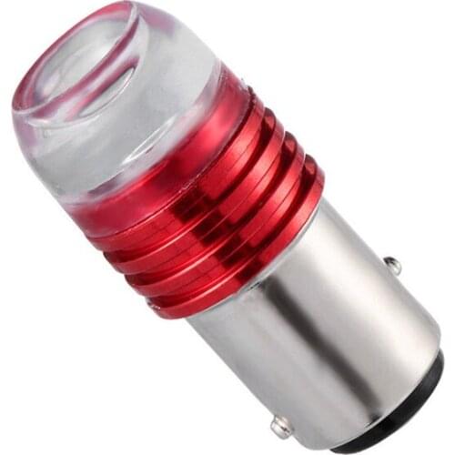 Hot sale 2PCS Bulbs For Car Tail Brake Lights Auto Turn Signal Lamp Bulb Red 1157 BAY15D P21/5W Strobe Flashing LED Projector