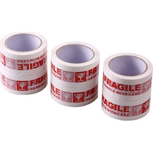Fragile Printing Warning Tape Fragile English Foreign Trade Packaging Tape