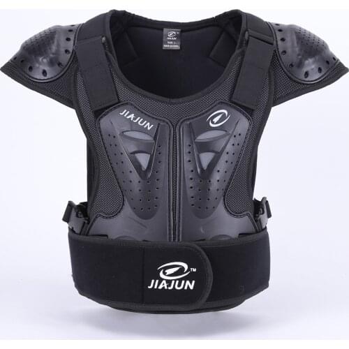 JIAJUN Child Adult Motorcycle Riding with Shoulder Shell Protective Gear Security Ski Protection Chest Care Back for Kids