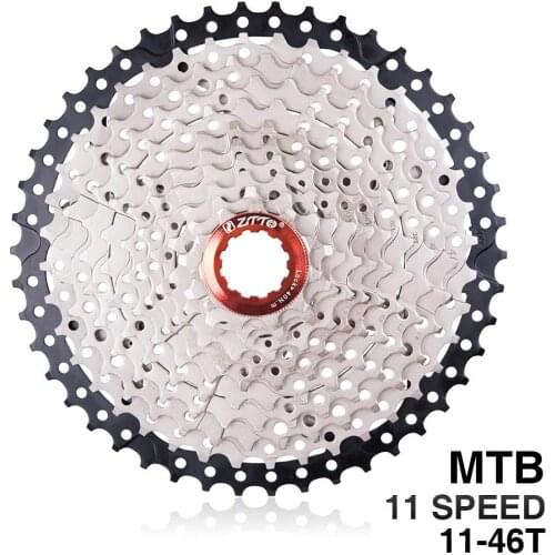 Mountain Bike Cassette Flywheel 11 Speed 11-46T Sprockets Large Tooth Flywheel MTB Bicycle Cassette Fly Wheel Sprocket Parts