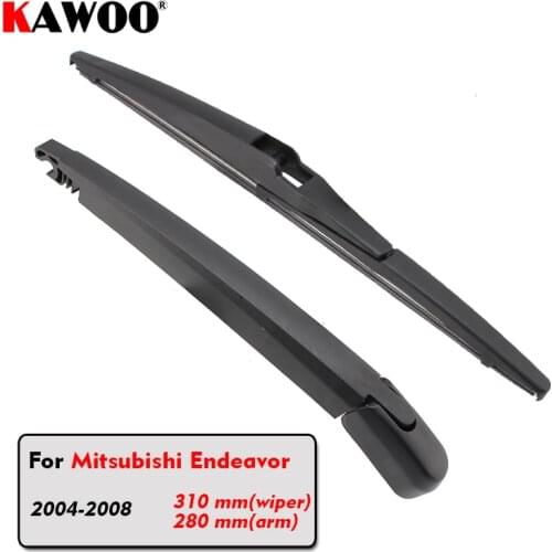 KAWOO Car Rear Wiper Blade Blades Back Window Wipers Arm For Mitsubishi Endeavor Hatchback (2004-2008) 310mm Car Accessories