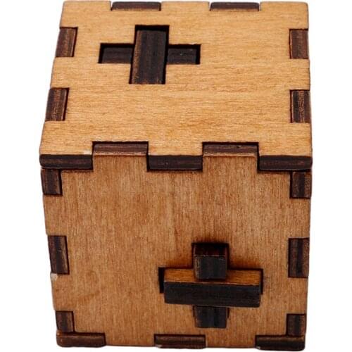 Cube Game Puzzles Christmas Gift Kong Ming Luban Lock Kids Children 3D Wooden Toys Adult Classical Educational Kids Toys