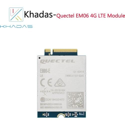 Quectel EM06 4G LTE Module For Khadas M2X Extension