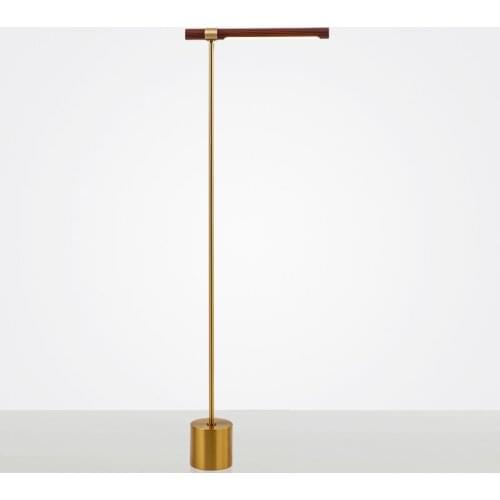 Walnut wood LED floor lamp wood standing lamp LED floor light newest style good LED quality LED warm color