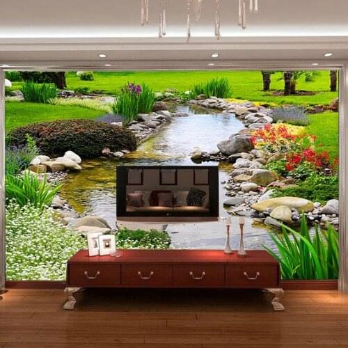 Custom 3D Mural Wallpaper Non-woven Bedroom Livig Room TV Sofa Backdrop Wall paper Ocean Sea Beach 3D Photo Wallpaper Home Decor