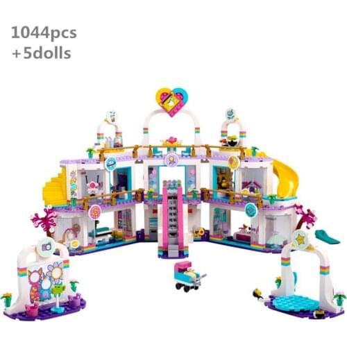 2021 NEW Friends Heartlake City Shopping Mall Building Blocks Creative Classic Model Kit Compatible With Bricks Toys For Child
