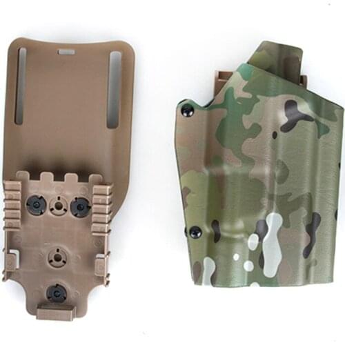 TMC3033-MC Glock17 X300 Light-Compatible Belt Holster Drop Adapter Quick Release for GBB Glock