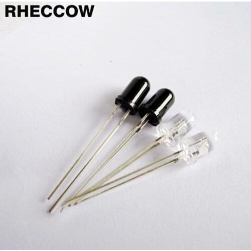 RHECCOW 100pair/lot 3mm 940nm Infrared receiver and Infrared emission emitting diodes IR LED