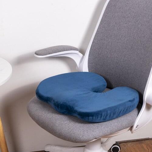 Memory Foam U Shape Hollow Seat Cushion Soft Chair Lounger pillow Warm Sofa Window Sleeping Mats Butt Pads Home Decor