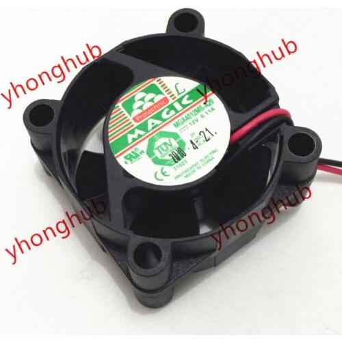 MAGIC MGA4012MS-A20 DC 12V 0.11A 40x40x20mm 2-wire Server Cooling Fan