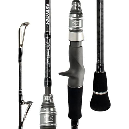 Japan Full Fuji Parts Slow Jigging Rod 1.98M 15kgs Pe 2-4 Lure 100-350g 60-200g Spinning/Casting Ocean Fishing Rod Boat Rod