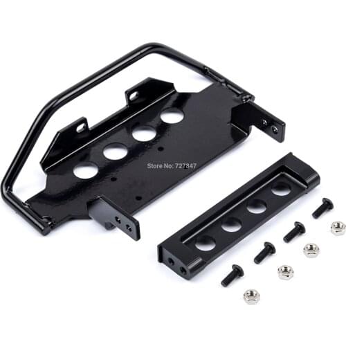 1/10 RC Car Parts Metal Front Bumper for 1:10 RC Crawler Car Traxxas TRX4 G500 TRX6 G63 6X6