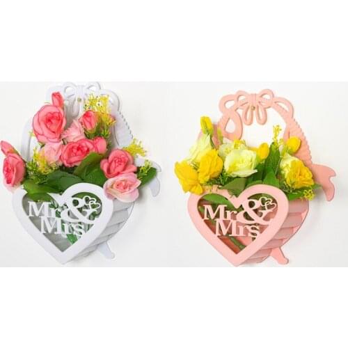 1PC Nordic Creativite Hanging Flower Pot Balcony Plant Wall-Mounted Swinging Basket Flower Basket Home Decor