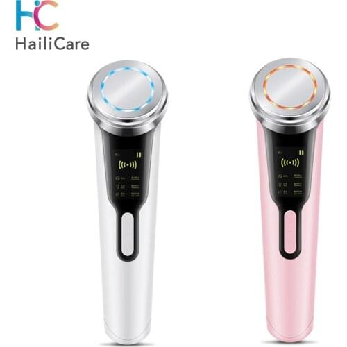 6 in 1 Face Lift Devices EMS Microcurrent Skin Rejuvenation Facial Massager Light Therapy Anti Aging Wrinkle Beauty Apparatus
