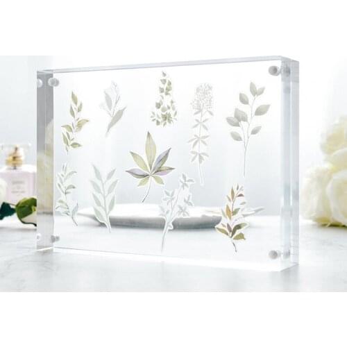 69pcs Foliage Leaves Paper Stickers for Scrapbooking DIY Projects/Photo Album/Card Making Crafts