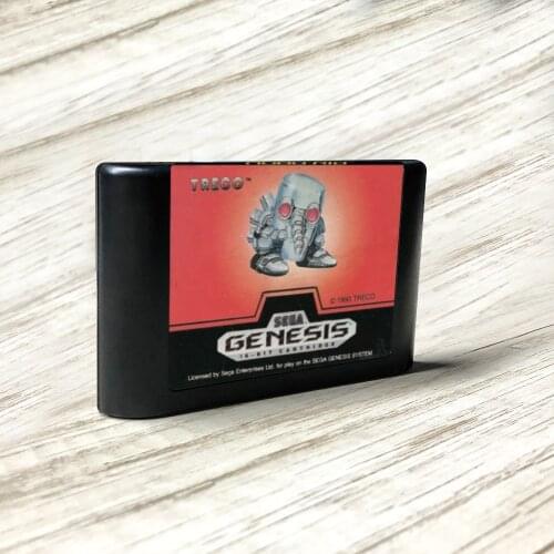 Atomic Robo-Kid - USA Label Flashkit MD Electroless Gold PCB Card for Sega Genesis Megadrive Video Game Console