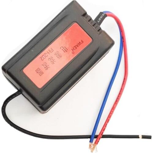 DC 12V Power Supply Pre-wired Black Plastic Audio Power Filter for Car VEA22P Filtering For Audio