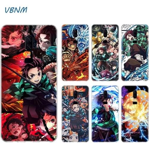 Demon Slayer Kimetsu no Yaiba Anime Case For OnePlus 1+ 8 8T Nord 7T 7 Pro 6 6T 5 5T 3 3T Silicone Rubber TPU Coque Cover
