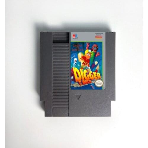 Digger - The Legend of the Lost City For 8 Bit Video Game Console 72 pins Game Cartridge Card For NES Video Game Console